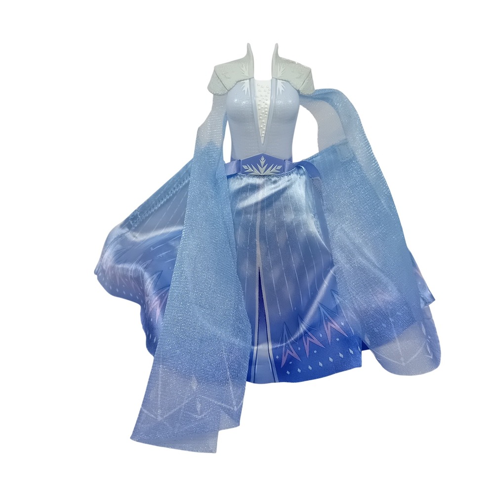 Disney Frozen 2 Elsa Snow Queen Doll Dress Gown Snaps On Fashion Toys Play